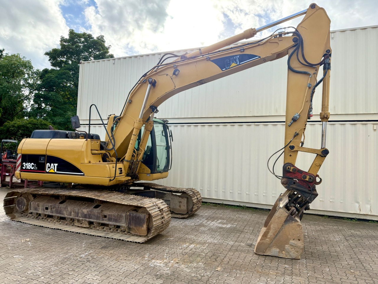 CAT 318CL / 2005 BJ / Deutsche Maschine - Bager guseničar: slika 4 CAT 318CL / 2005 BJ / Deutsche Maschine - Bager guseničar: slika 4