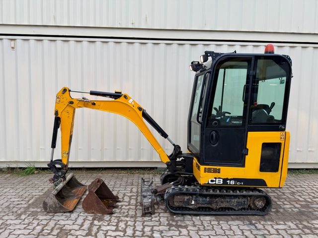 JCB 16C-1 /2019 BJ/1.171 H/verbr. Laufwerk/2xLöffel - Mini bager: slika 3 JCB 16C-1 /2019 BJ/1.171 H/verbr. Laufwerk/2xLöffel - Mini bager: slika 3