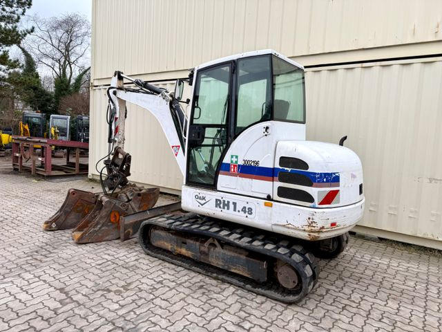 O & K RH1.48 / 4.680 KG / Greifer + 3 x Löffel - Mini bager: slika 3 O & K RH1.48 / 4.680 KG / Greifer + 3 x Löffel - Mini bager: slika 3