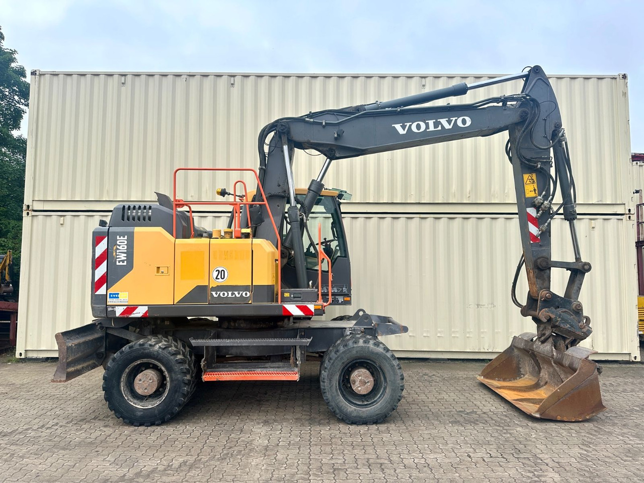 Volvo EW160E / 2016 BJ / Deutsche Maschine - Bager točkaš: slika 4 Volvo EW160E / 2016 BJ / Deutsche Maschine - Bager točkaš: slika 4