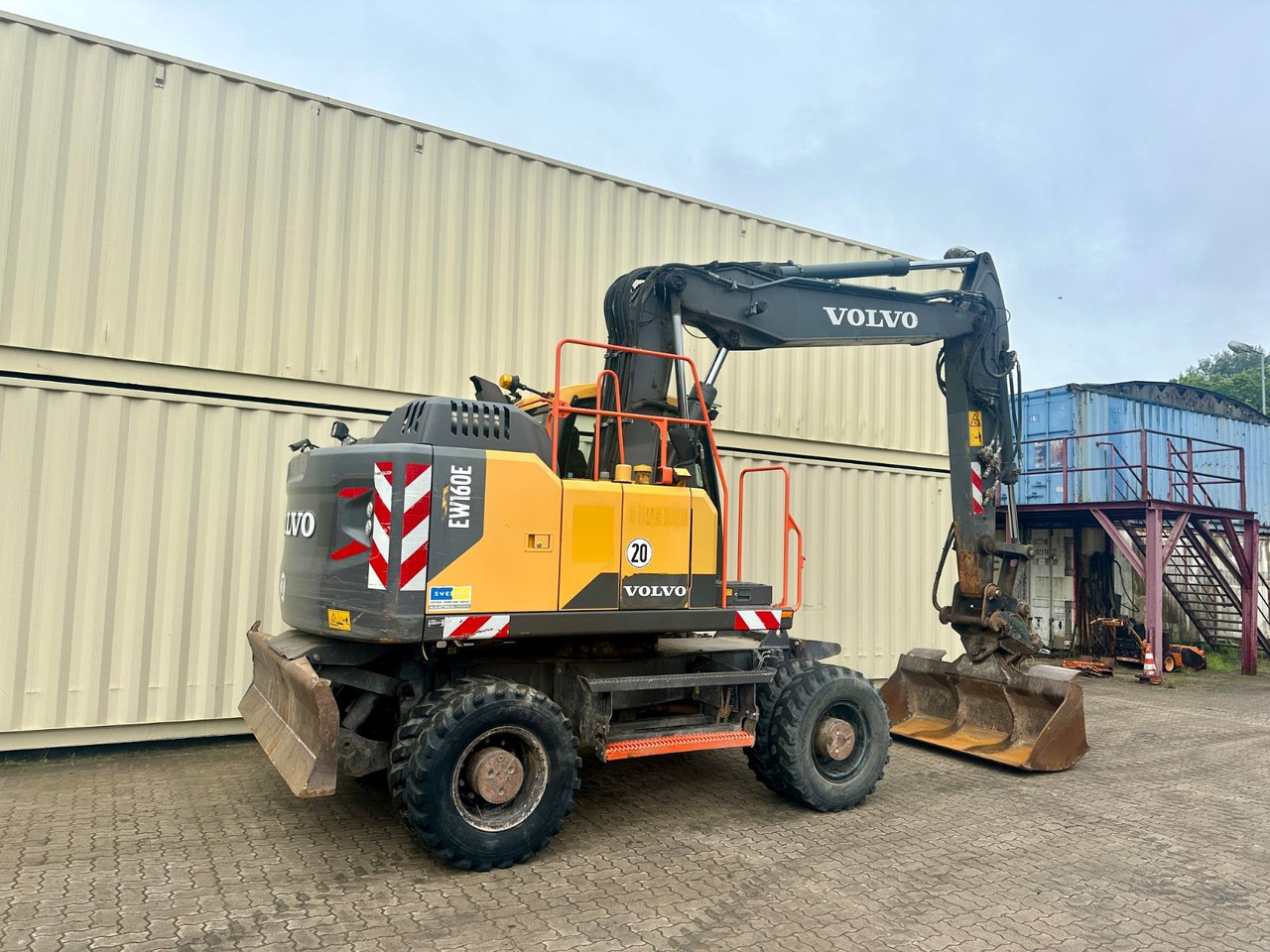Volvo EW160E / 2016 BJ / Deutsche Maschine - Bager točkaš: slika 3 Volvo EW160E / 2016 BJ / Deutsche Maschine - Bager točkaš: slika 3