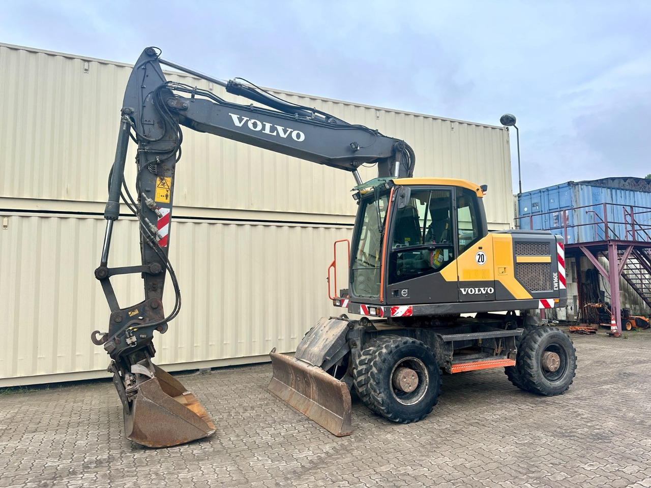 Volvo EW160E / 2016 BJ / Deutsche Maschine - Bager točkaš: slika 2 Volvo EW160E / 2016 BJ / Deutsche Maschine - Bager točkaš: slika 2