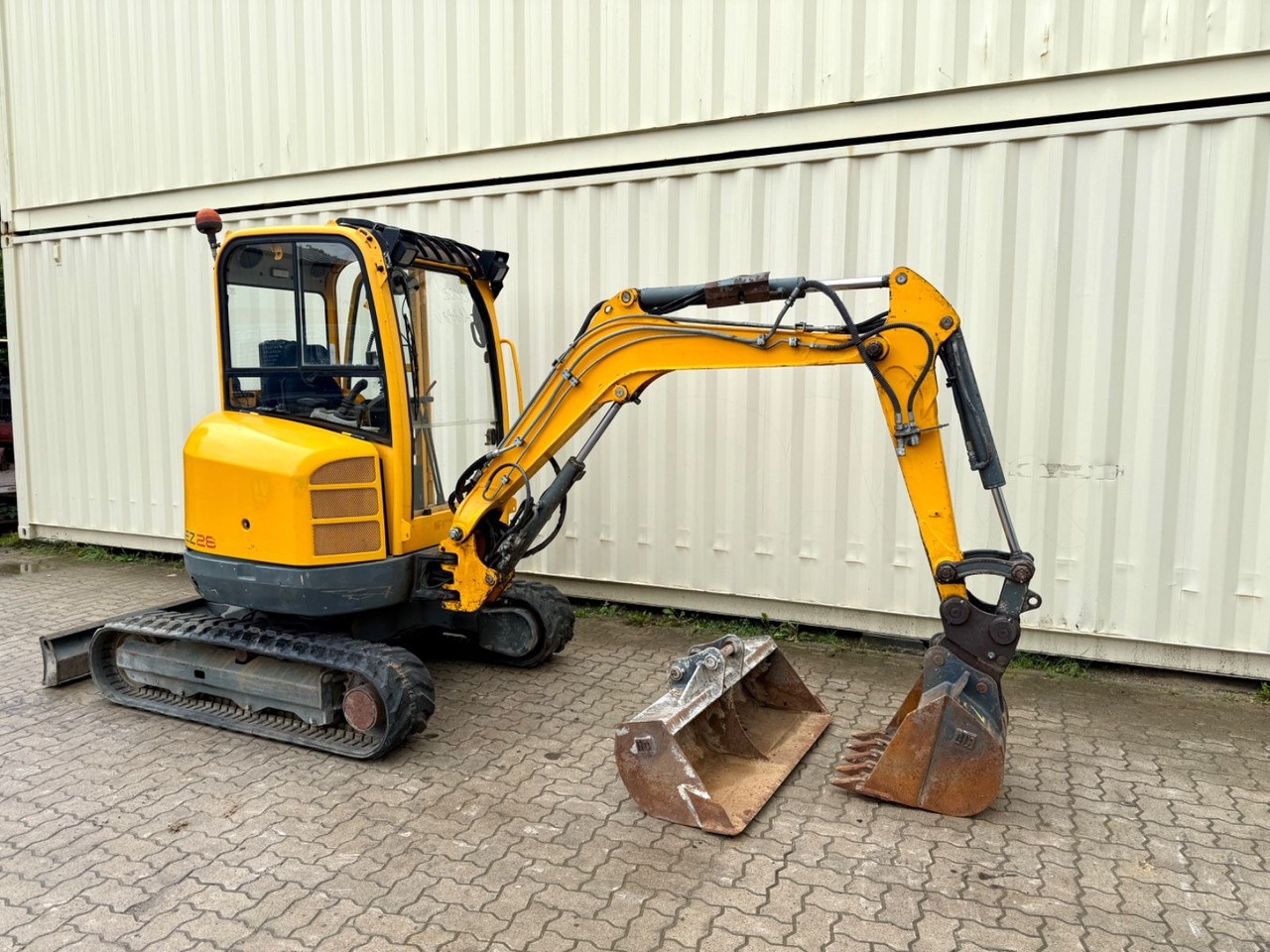 Wacker EZ28 / 2014 BJ / 2 x Löffel - Mini bager: slika 4 Wacker EZ28 / 2014 BJ / 2 x Löffel - Mini bager: slika 4