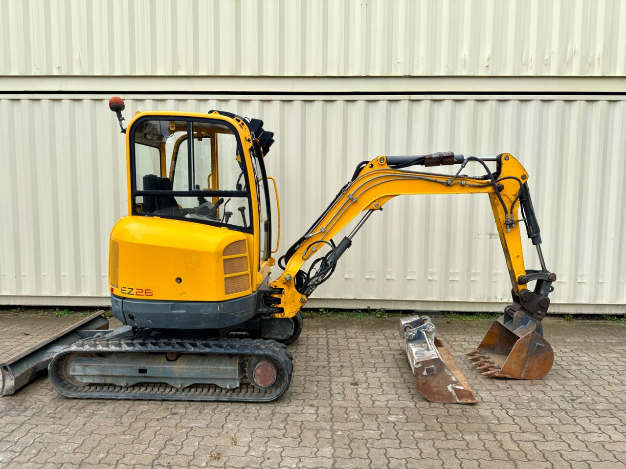 Wacker EZ28 / 2014 BJ / 2 x Löffel - Mini bager: slika 5 Wacker EZ28 / 2014 BJ / 2 x Löffel - Mini bager: slika 5