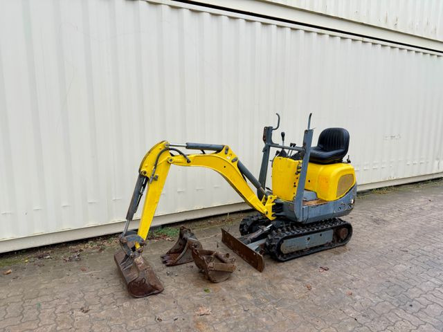 Wacker Neuson 803 / 2016 BJ / 990 KG / 3 x Löffel - Mini bager: slika 1 Wacker Neuson 803 / 2016 BJ / 990 KG / 3 x Löffel - Mini bager: slika 1