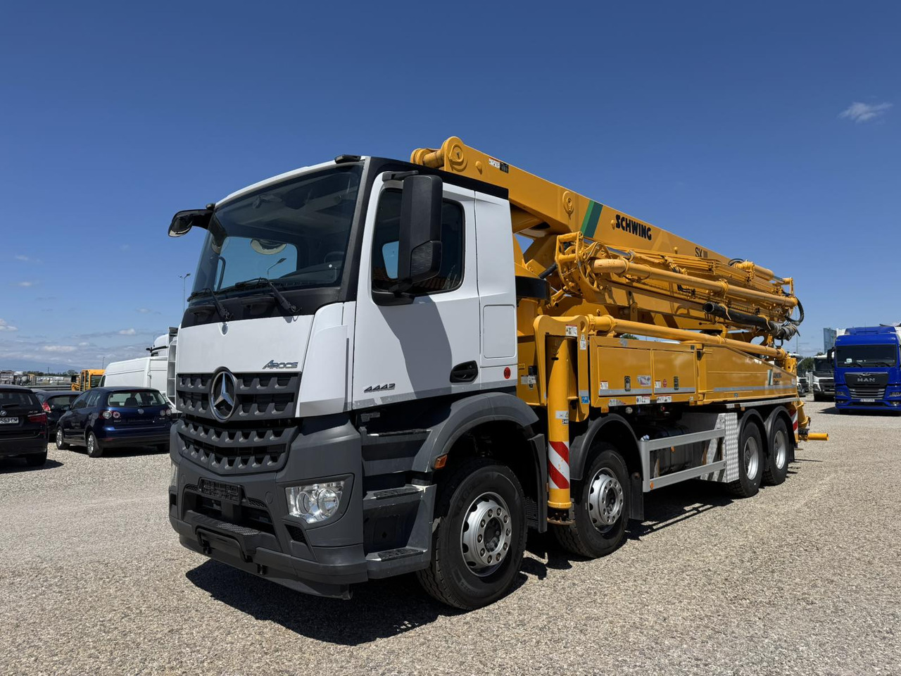 MERCEDES-BENZ AROCS 4442 SCHWING S43SX - Auto pumpa za beton: slika 3 MERCEDES-BENZ AROCS 4442 SCHWING S43SX - Auto pumpa za beton: slika 3