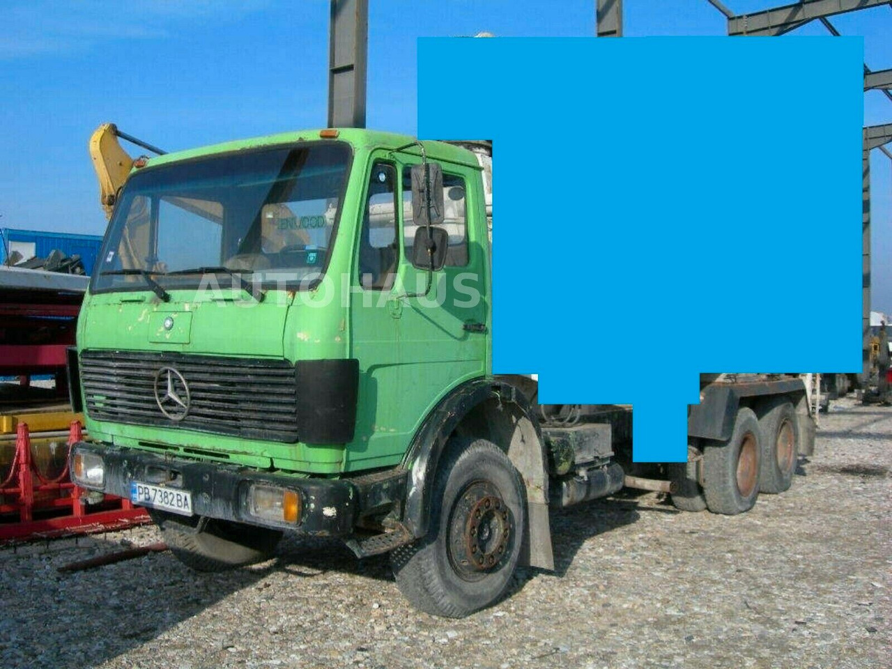 Mercedes-Benz 2222 - Auto pumpa za beton: slika 1 Mercedes-Benz 2222 - Auto pumpa za beton: slika 1