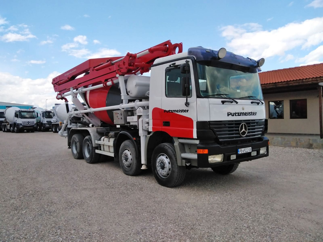 Mercedes-Benz ACTROS 3240 Putzmeister 26.67S - Mikser pumpa: slika 1 Mercedes-Benz ACTROS 3240 Putzmeister 26.67S - Mikser pumpa: slika 1
