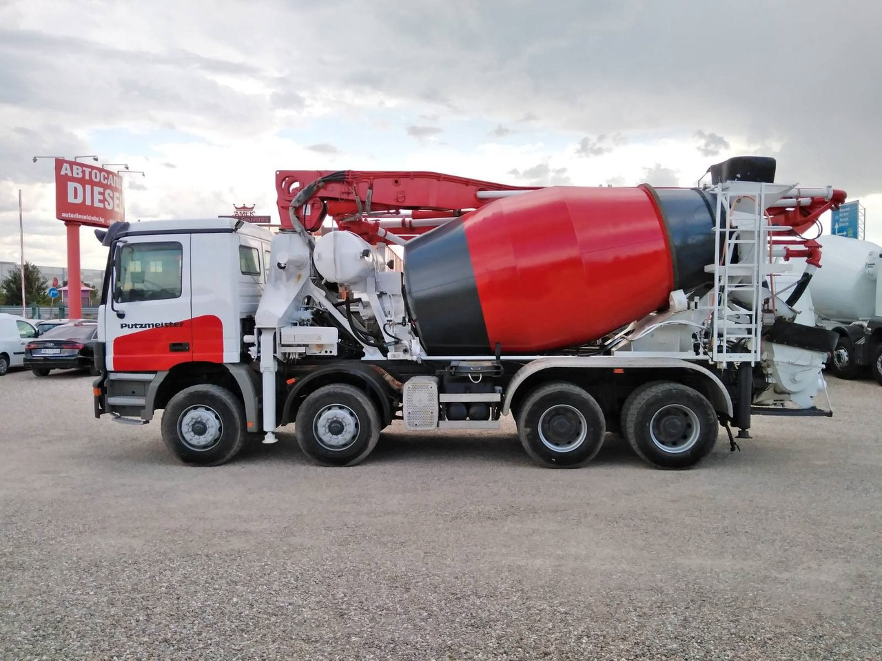 Mercedes-Benz ACTROS 3240 Putzmeister 26.67S - Mikser pumpa: slika 4 Mercedes-Benz ACTROS 3240 Putzmeister 26.67S - Mikser pumpa: slika 4
