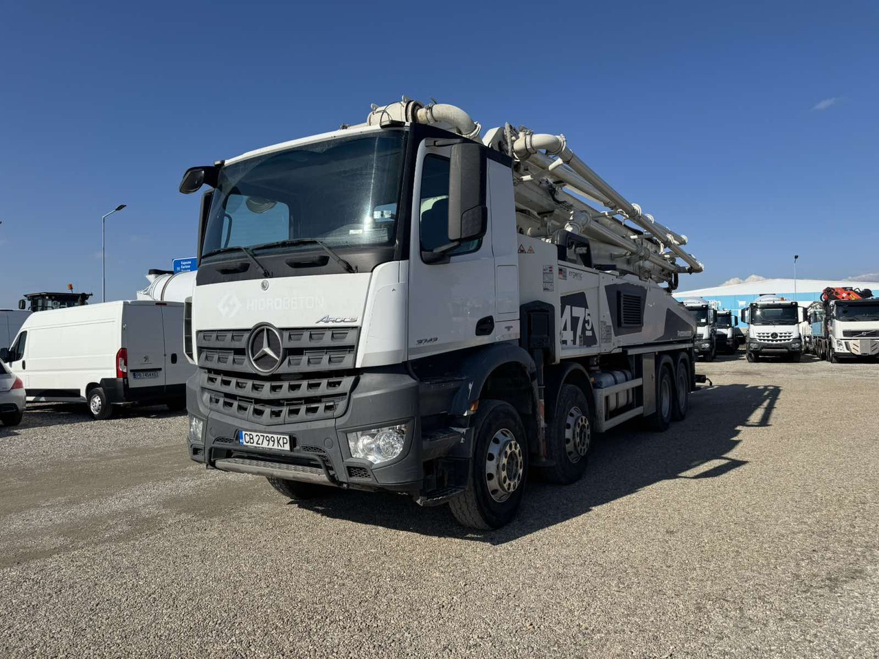 Mercedes-Benz AROCS 3743 PUTZMEISTER M47-5 - Auto pumpa za beton: slika 3 Mercedes-Benz AROCS 3743 PUTZMEISTER M47-5 - Auto pumpa za beton: slika 3