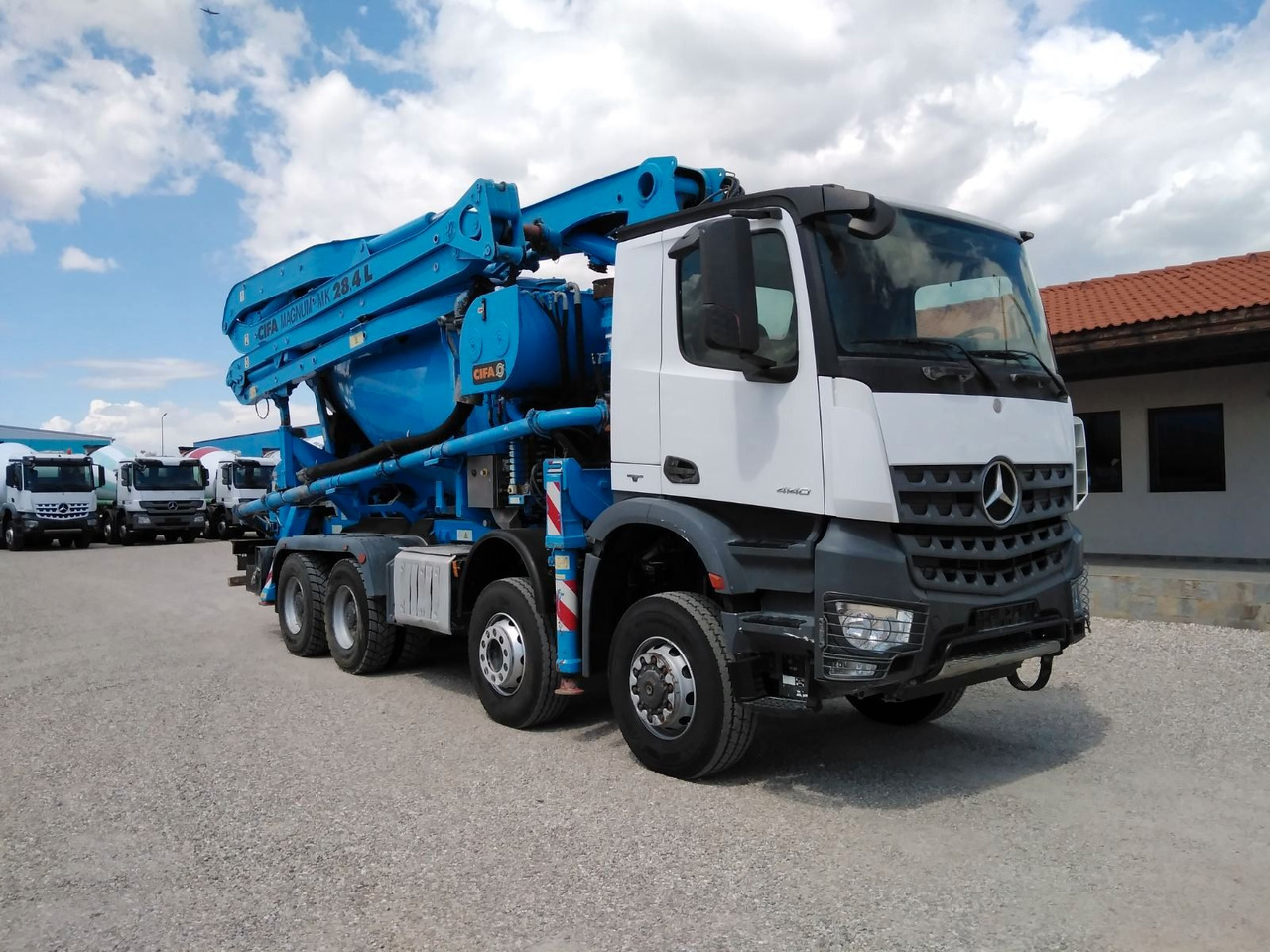 Mercedes-Benz AROCS 4140 CIFA MAGNUM MK28.4L 8X6 - Auto pumpa za beton: slika 1 Mercedes-Benz AROCS 4140 CIFA MAGNUM MK28.4L 8X6 - Auto pumpa za beton: slika 1