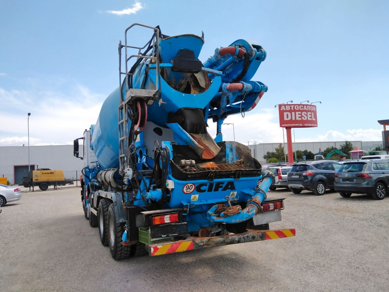 Mercedes-Benz AROCS 4140 CIFA MAGNUM MK28.4L 8X6 - Auto pumpa za beton: slika 5 Mercedes-Benz AROCS 4140 CIFA MAGNUM MK28.4L 8X6 - Auto pumpa za beton: slika 5