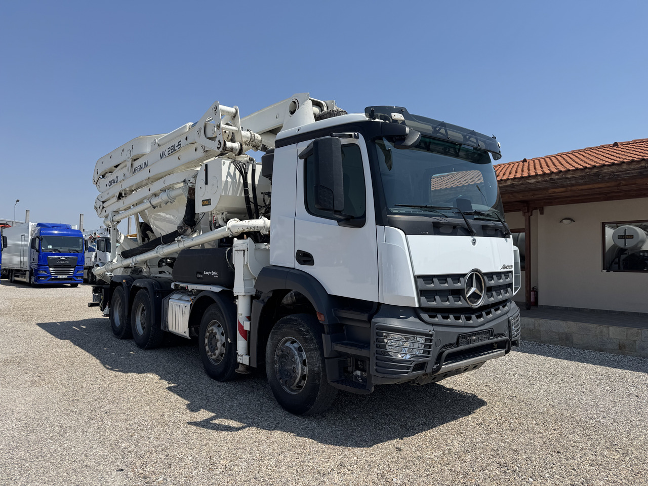 Mercedes-Benz AROCS 4143 CIFA MK28L-5 - Auto pumpa za beton: slika 1 Mercedes-Benz AROCS 4143 CIFA MK28L-5 - Auto pumpa za beton: slika 1