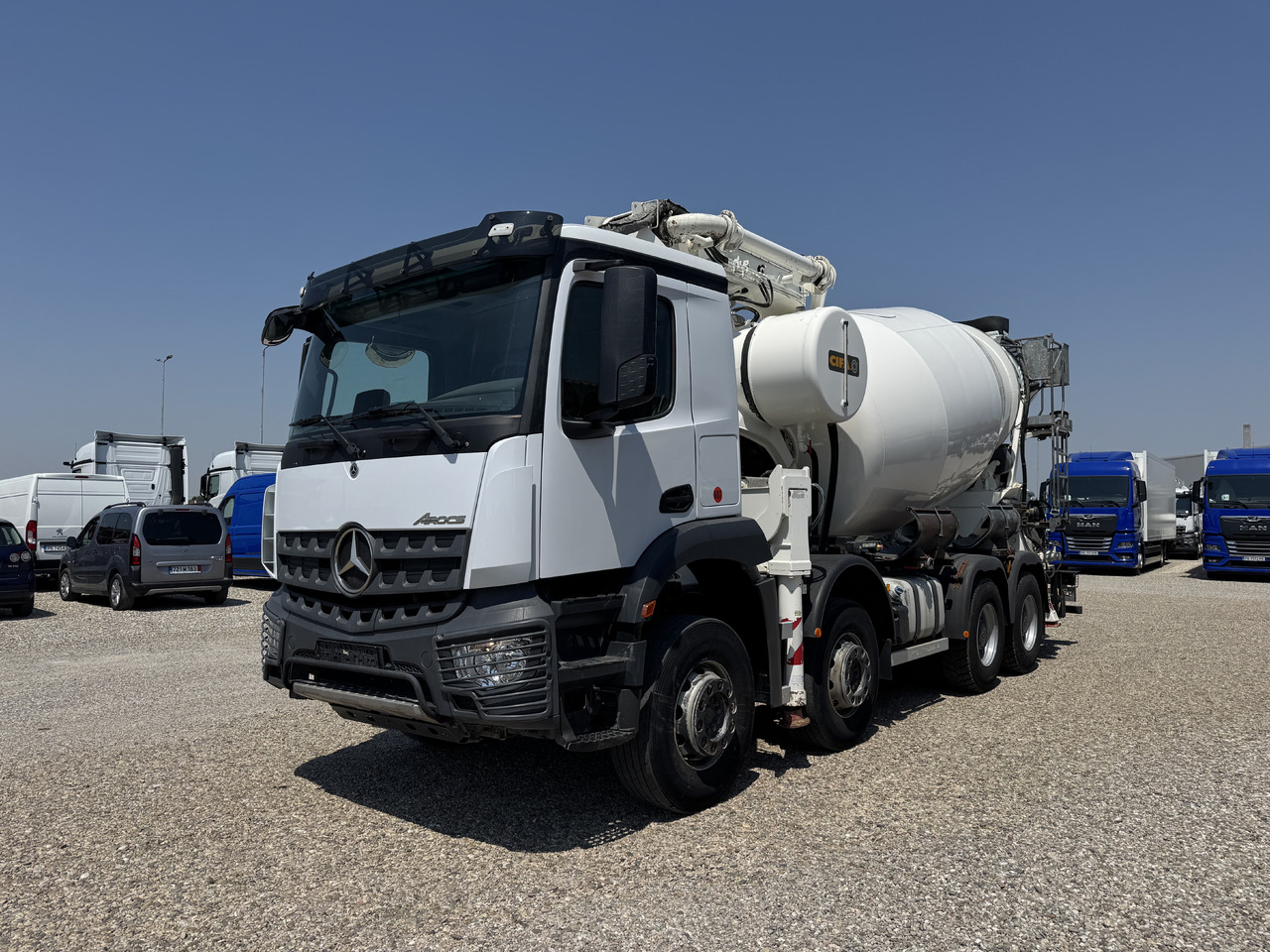 Mercedes-Benz AROCS 4143 CIFA MK28L-5 - Auto pumpa za beton: slika 3 Mercedes-Benz AROCS 4143 CIFA MK28L-5 - Auto pumpa za beton: slika 3