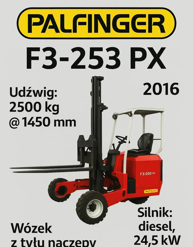 Palfinger F3-253 PX - Prenosni viljuškar: slika 1 Palfinger F3-253 PX - Prenosni viljuškar: slika 1