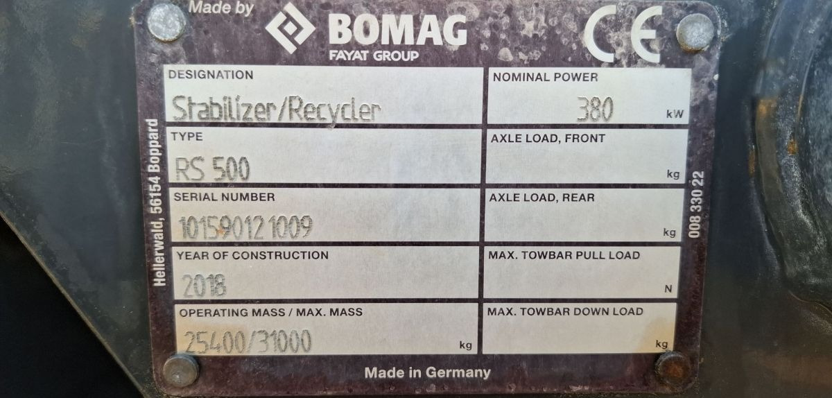 BOMAG DE RS 500 Stage IV/Tier 4f - Mašina za asfalt: slika 2 BOMAG DE RS 500 Stage IV/Tier 4f - Mašina za asfalt: slika 2