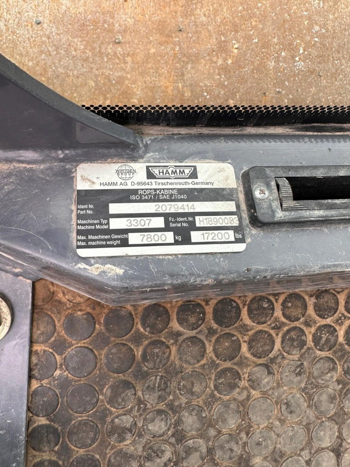 HAMM 3307 - Kompaktor: slika 3 HAMM 3307 - Kompaktor: slika 3