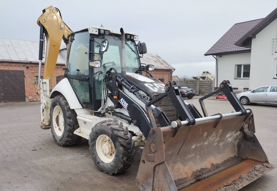 CAT Caterpillar 428E - Bager utovarivač: slika 4 CAT Caterpillar 428E - Bager utovarivač: slika 4