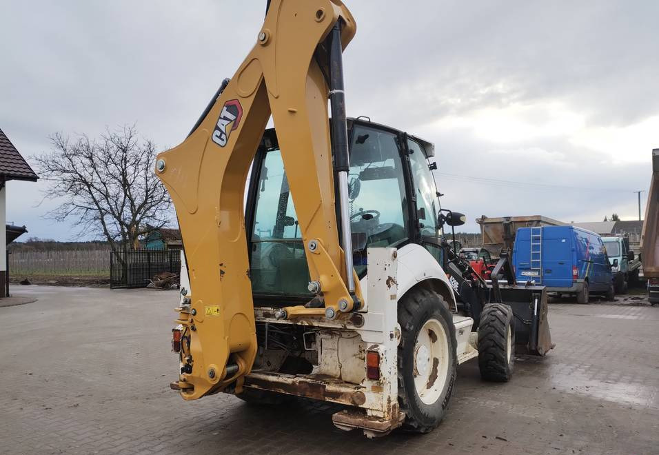 CAT Caterpillar 428E - Bager utovarivač: slika 3 CAT Caterpillar 428E - Bager utovarivač: slika 3