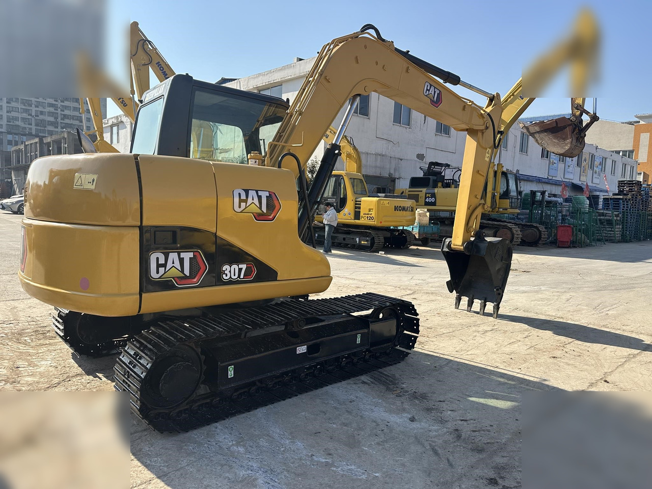 CATERPILLAR 307D - Bager guseničar: slika 2 CATERPILLAR 307D - Bager guseničar: slika 2