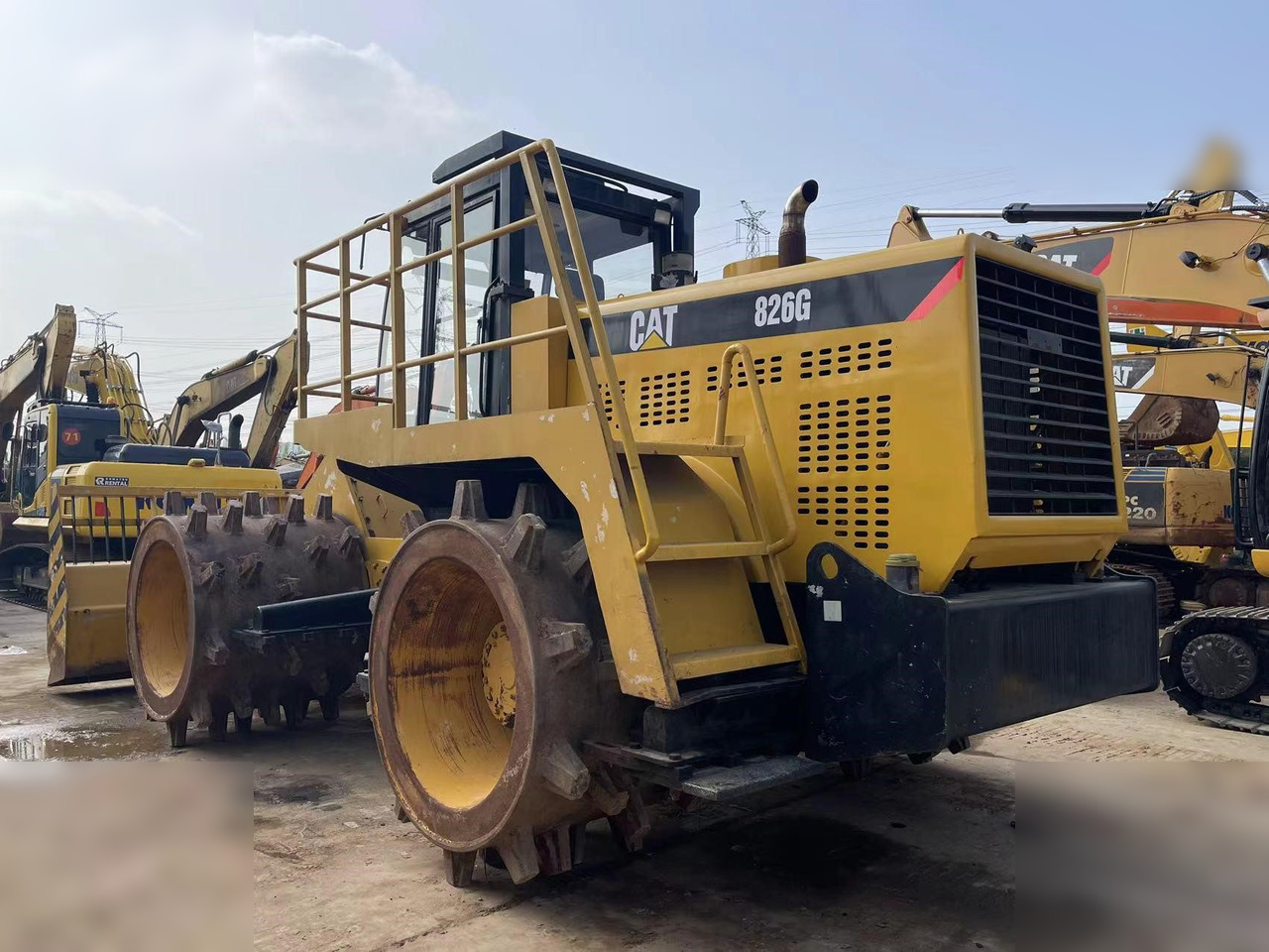 CATERPILLAR 826G - Kompaktor: slika 4 CATERPILLAR 826G - Kompaktor: slika 4