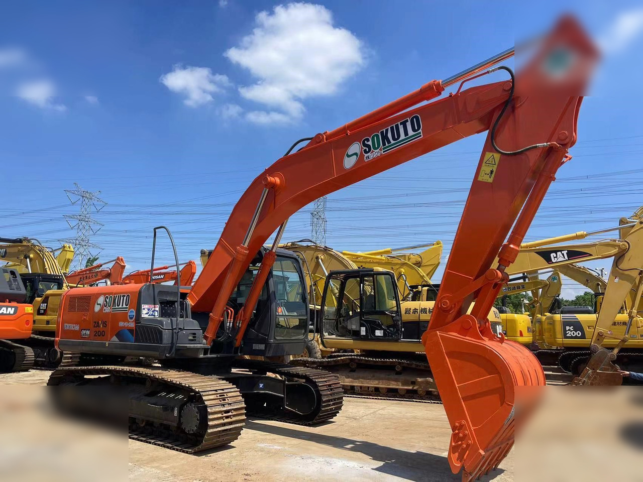 HITACHI ZX200-3 - Bager guseničar: slika 2 HITACHI ZX200-3 - Bager guseničar: slika 2