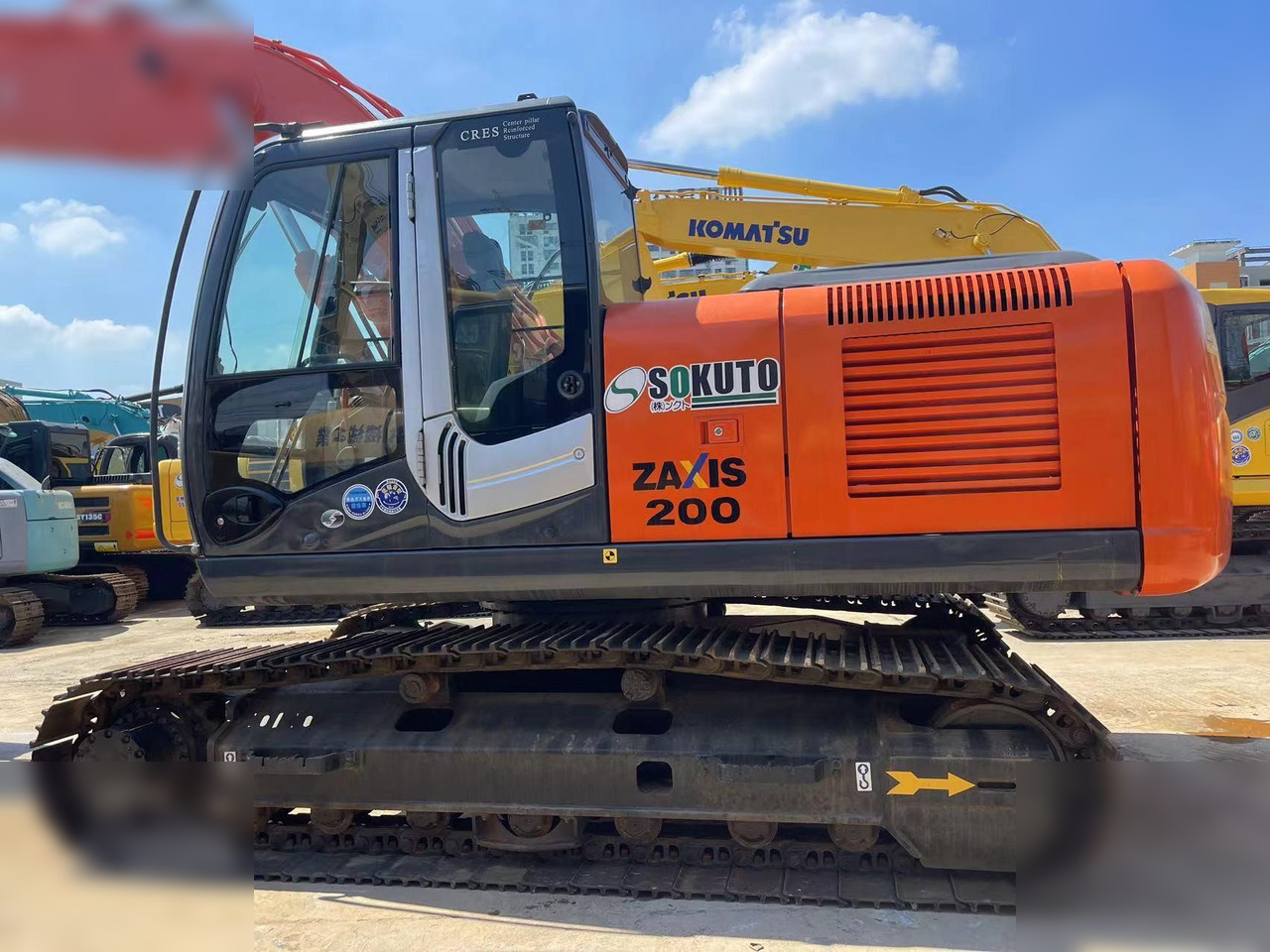HITACHI ZX200-3 - Bager guseničar: slika 4 HITACHI ZX200-3 - Bager guseničar: slika 4