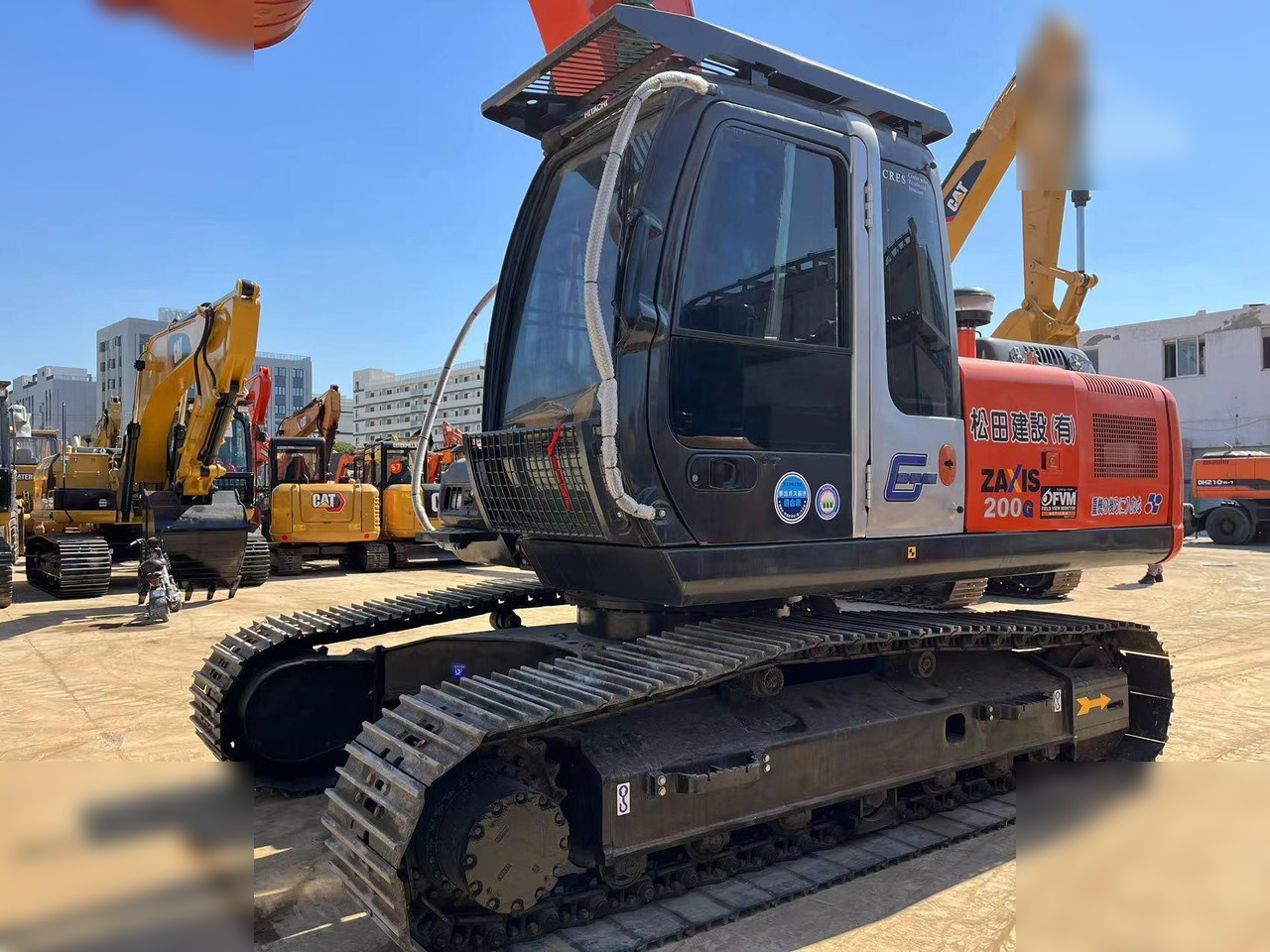 HITACHI ZX200 - Bager guseničar: slika 4 HITACHI ZX200 - Bager guseničar: slika 4