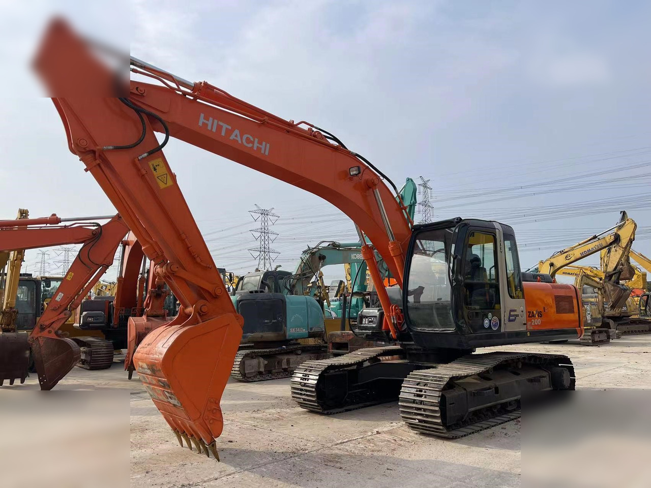 HITACHI ZX200 - Bager guseničar: slika 5 HITACHI ZX200 - Bager guseničar: slika 5