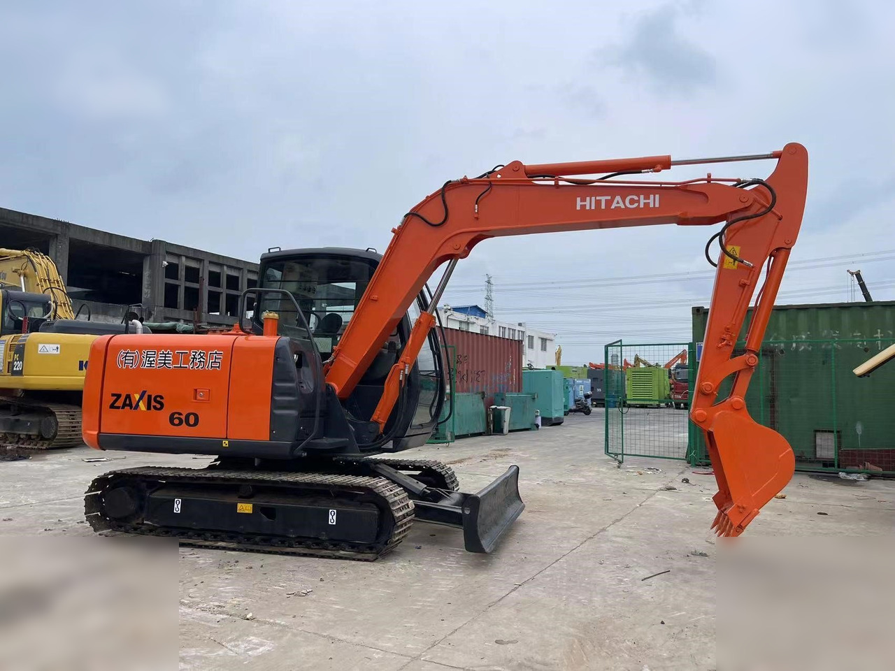 HITACHI ZX60 - Bager guseničar: slika 2 HITACHI ZX60 - Bager guseničar: slika 2