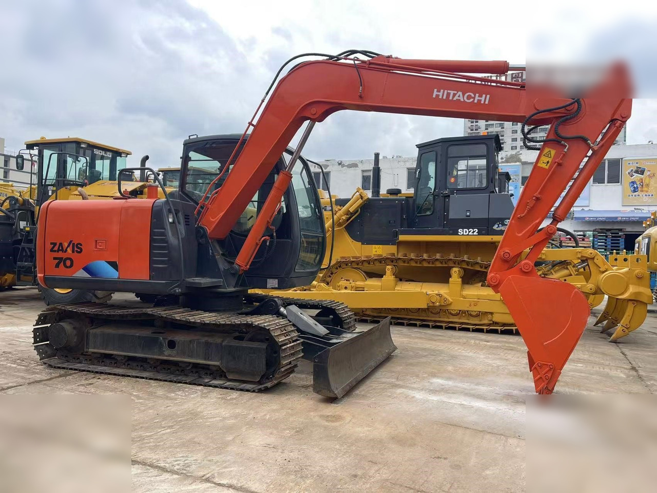 HITACHI ZX70 - Bager guseničar: slika 4 HITACHI ZX70 - Bager guseničar: slika 4
