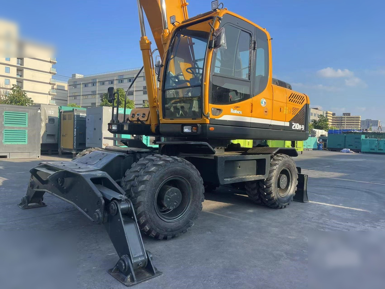 HYUNDAI ROBEX 210W-9 - Bager točkaš: slika 4 HYUNDAI ROBEX 210W-9 - Bager točkaš: slika 4