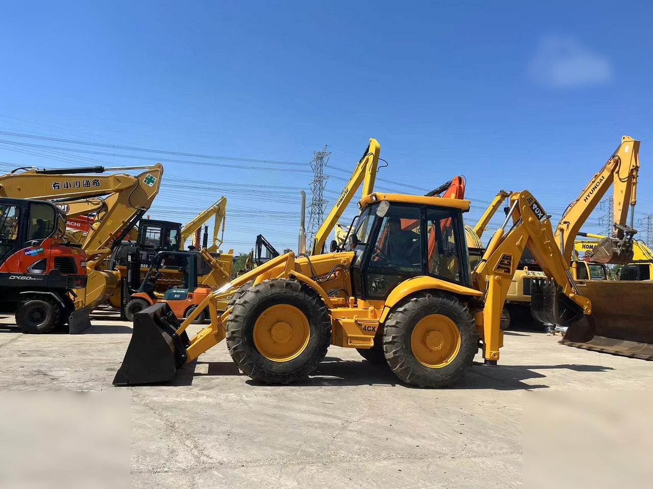 JCB 4CX - Bager utovarivač: slika 1 JCB 4CX - Bager utovarivač: slika 1