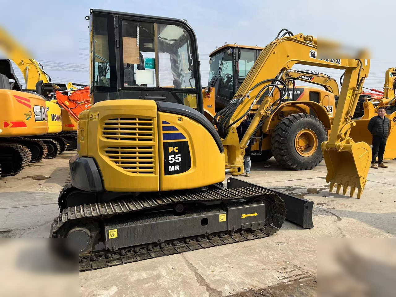 KOMATSU PC55MR-2 - Mini bager: slika 1 KOMATSU PC55MR-2 - Mini bager: slika 1