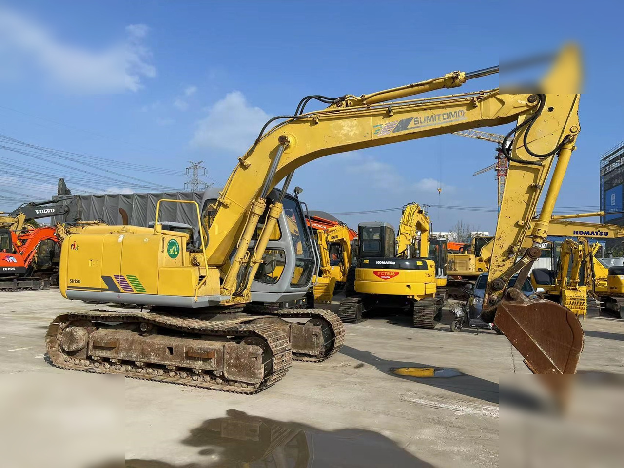 SUMITOMO SH120 - Bager guseničar: slika 2 SUMITOMO SH120 - Bager guseničar: slika 2