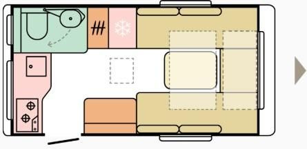 Adria Action 391 LH Sports*Fußboden-Temp*Schwenk-Tisch - Kamp prikolica: slika 4 Adria Action 391 LH Sports*Fußboden-Temp*Schwenk-Tisch - Kamp prikolica: slika 4