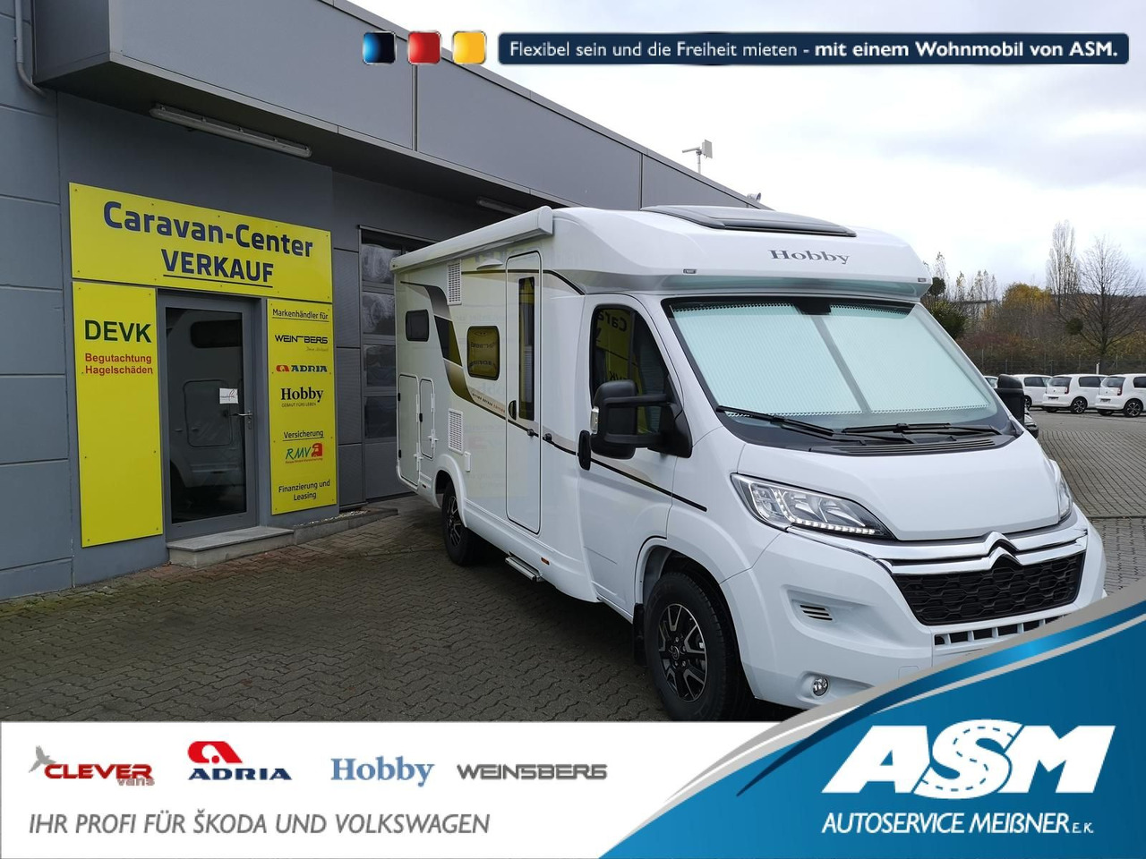 Hobby Optima V65 GE Ontour*AHK*NAVI*MARKISE*SOFORT* - Poluintegrisani kamper: slika 1 Hobby Optima V65 GE Ontour*AHK*NAVI*MARKISE*SOFORT* - Poluintegrisani kamper: slika 1