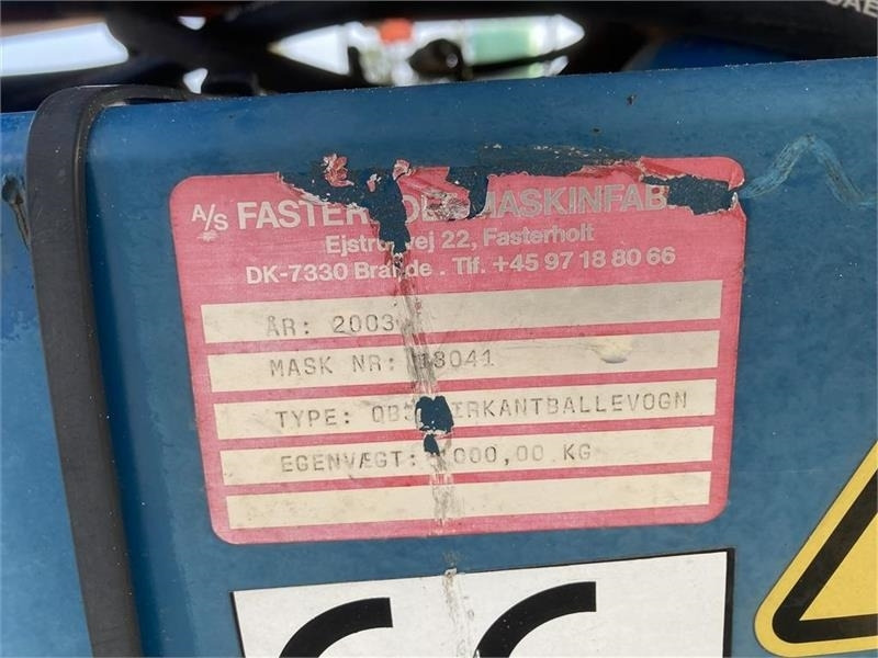 Fasterholt QB 3 80/80 Minibig - Prikolica za poljoprivredu: slika 3 Fasterholt QB 3 80/80 Minibig - Prikolica za poljoprivredu: slika 3