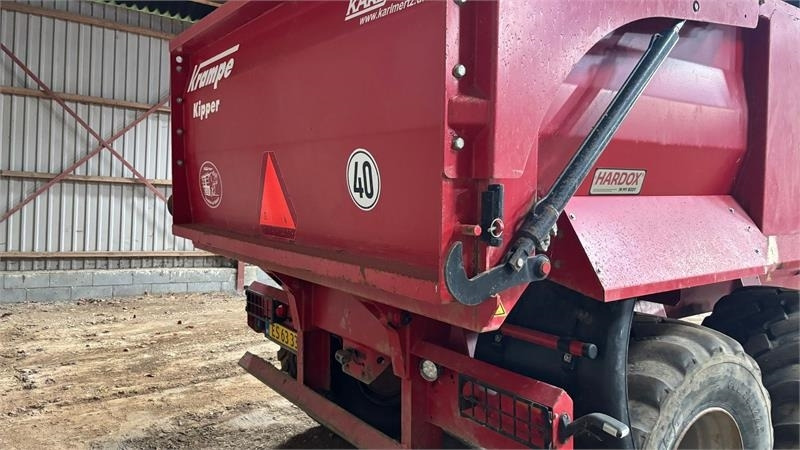Krampe SK 550 Entreprenørvogn med Hardox kasse SK 500 - Traktorska prikolica za farmu/ Kiper: slika 4 Krampe SK 550 Entreprenørvogn med Hardox kasse SK 500 - Traktorska prikolica za farmu/ Kiper: slika 4