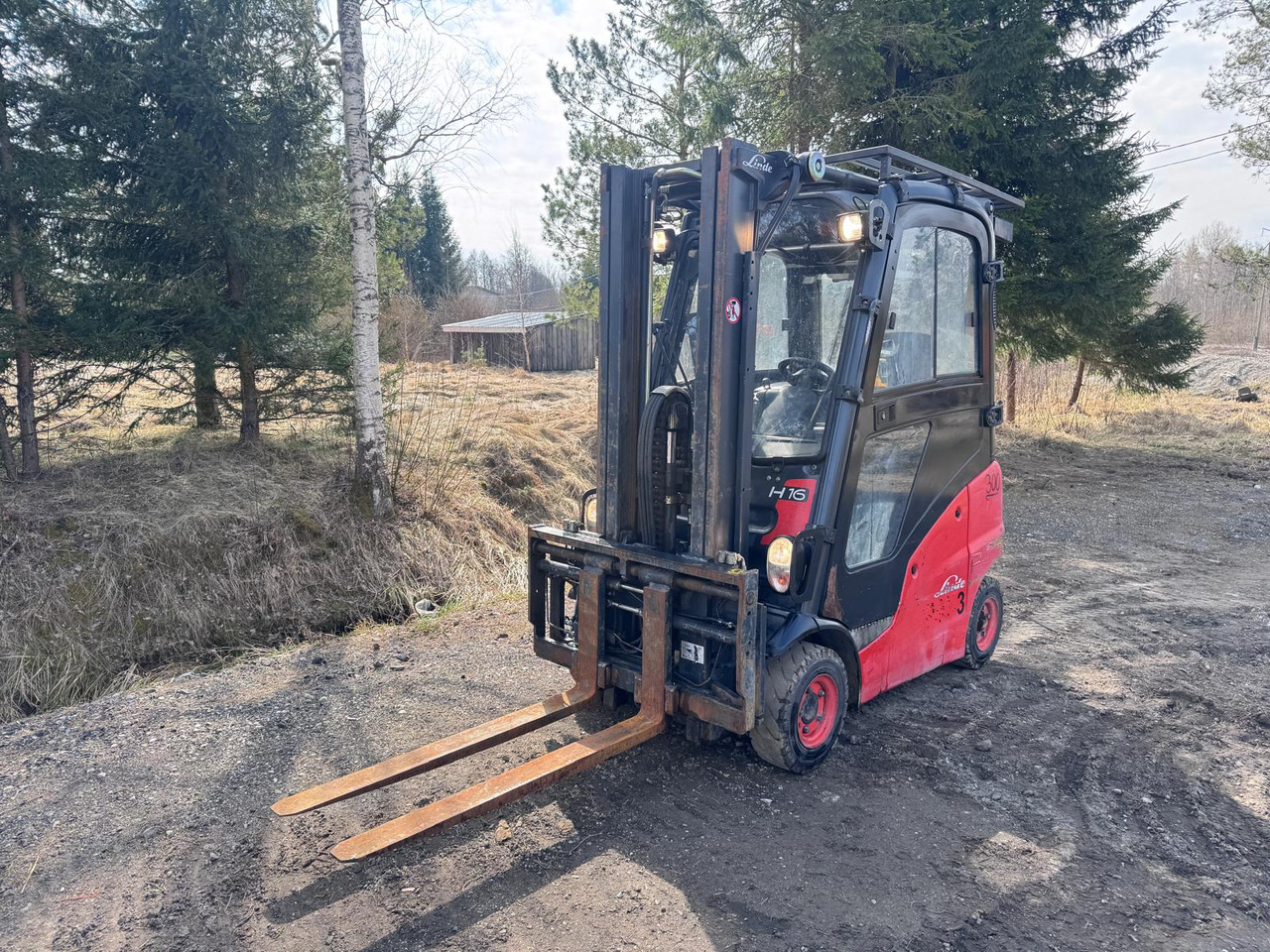 Linde H16 - Gasni viljuškar: slika 1 Linde H16 - Gasni viljuškar: slika 1
