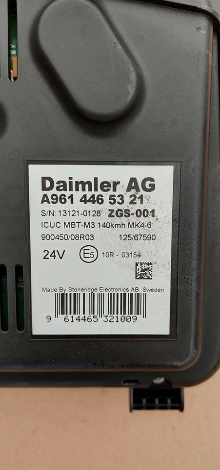 MERCEDES ACTROS MP4 LICZNIK ZEGARY - Komandna tabla za Kamion: slika 2 MERCEDES ACTROS MP4 LICZNIK ZEGARY - Komandna tabla za Kamion: slika 2