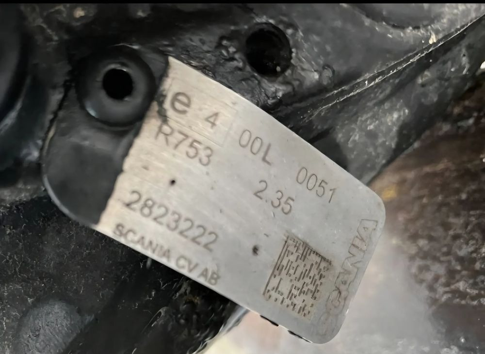 SCANIA R S MOST TYLNY KOMPLETNY DYFERENCJAŁ R753 2.35 2823222 - Zadnja osovina za Kamion: slika 3 SCANIA R S MOST TYLNY KOMPLETNY DYFERENCJAŁ R753 2.35 2823222 - Zadnja osovina za Kamion: slika 3