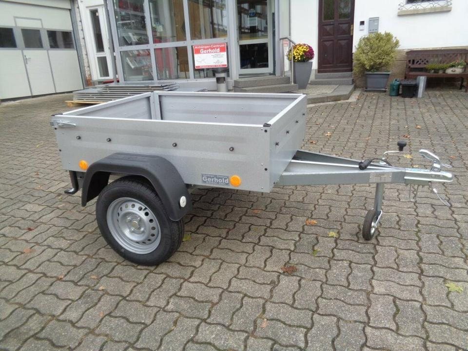 Aktion ! ! TPV PKW-Anhänger 750 kg, Zurrbügel, Stützrad, 100 km - Prikolica za automobil: slika 1 Aktion ! ! TPV PKW-Anhänger 750 kg, Zurrbügel, Stützrad, 100 km - Prikolica za automobil: slika 1