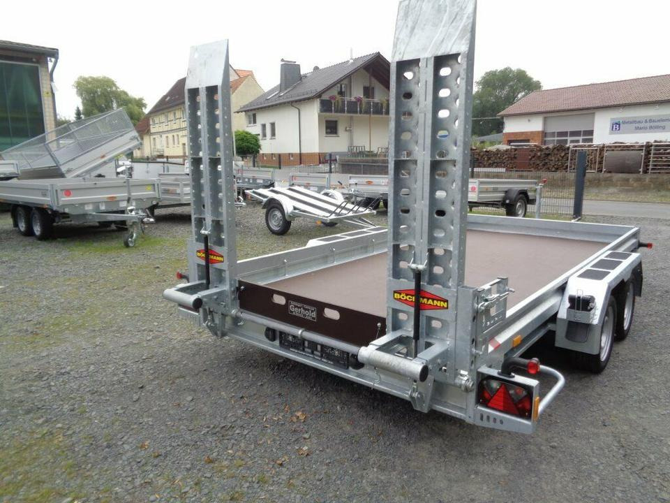 Böckmann PKW-Anhänger, 3,5 to. Baumaschinen Anhänger Minibagger - Prikolica za prevoz radnih mašina: slika 2 Böckmann PKW-Anhänger, 3,5 to. Baumaschinen Anhänger Minibagger - Prikolica za prevoz radnih mašina: slika 2