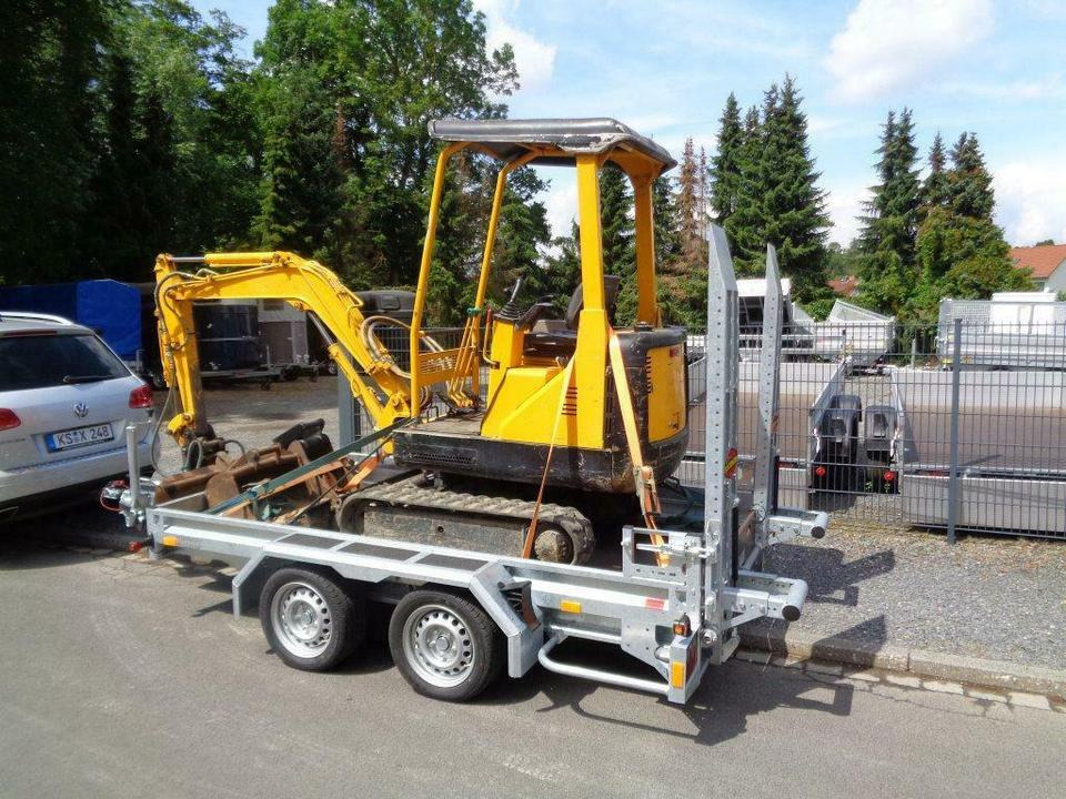 Böckmann, PKW-Anhänger, Baumaschinentransporter, 3,5 to. 100 km/h - Prikolica za prevoz radnih mašina: slika 2 Böckmann, PKW-Anhänger, Baumaschinentransporter, 3,5 to. 100 km/h - Prikolica za prevoz radnih mašina: slika 2