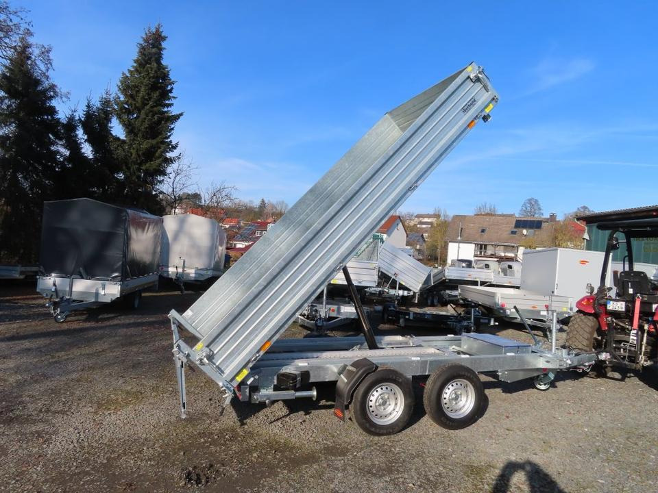 Böckmann PKW-Anhänger Elektro-Dreiseitenkipper 3,5 to Stahlbord. - Prikolica istovarivača: slika 1 Böckmann PKW-Anhänger Elektro-Dreiseitenkipper 3,5 to Stahlbord. - Prikolica istovarivača: slika 1