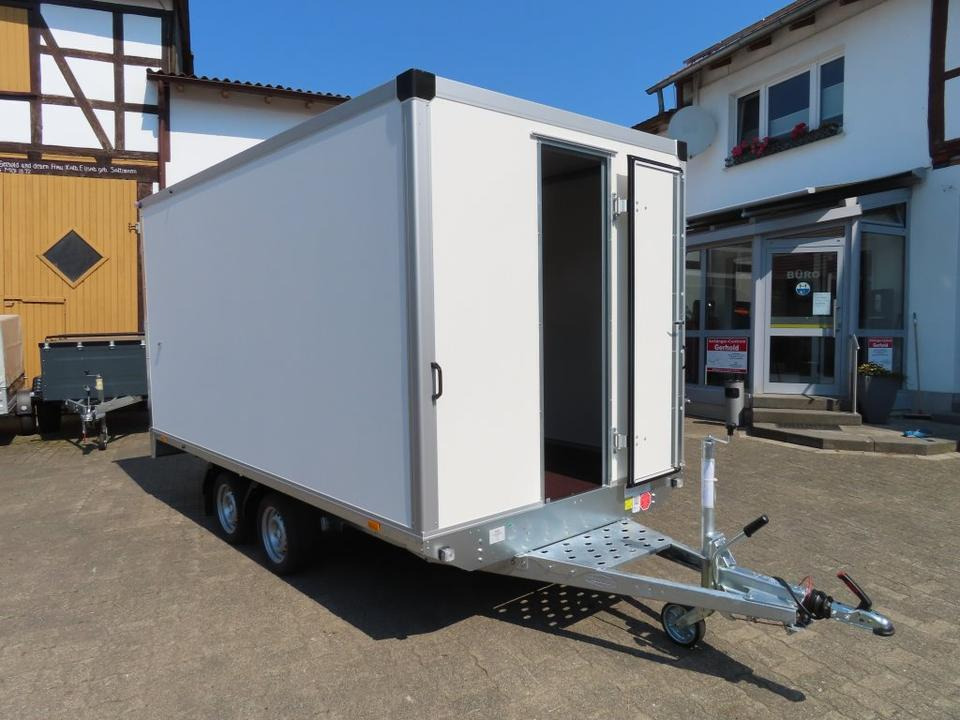 Böckmann PKW-Anhänger Kofferanhänger KH 4121/27 F 2,7t Tür - Prikolica sa zatvorenim sandukom: slika 1 Böckmann PKW-Anhänger Kofferanhänger KH 4121/27 F 2,7t Tür - Prikolica sa zatvorenim sandukom: slika 1