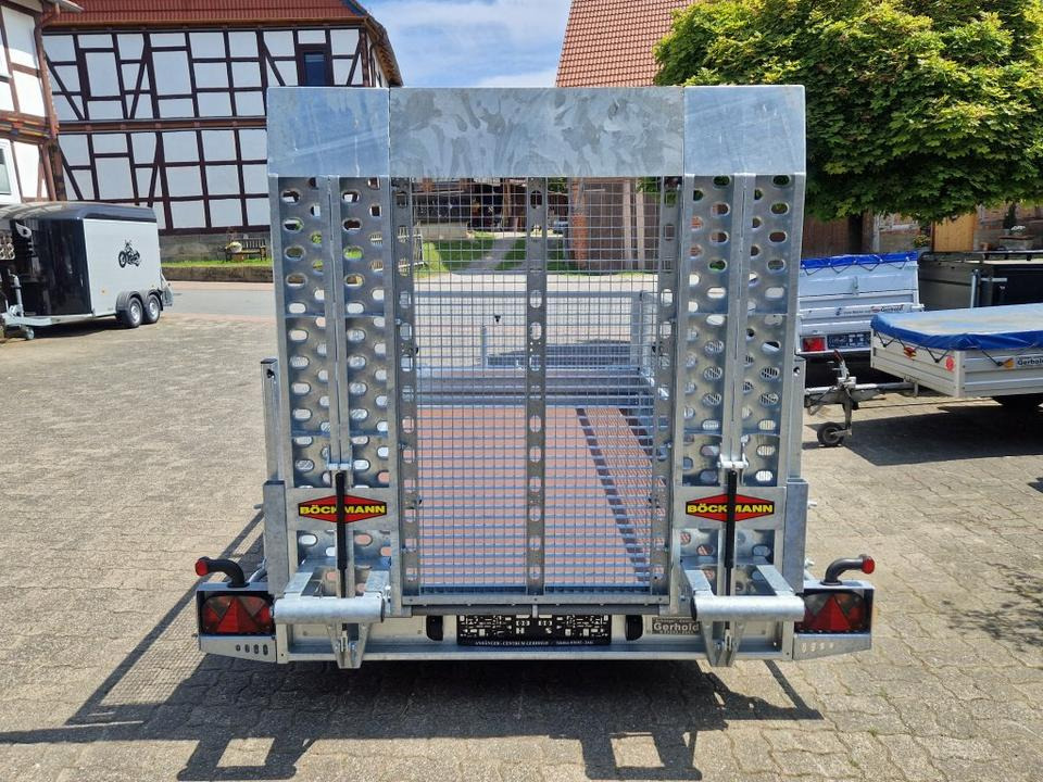 Böckmann PKW-Anhänger Maschinentransporter Gitteraufsatz 3,5t - Prikolica za prevoz radnih mašina: slika 5 Böckmann PKW-Anhänger Maschinentransporter Gitteraufsatz 3,5t - Prikolica za prevoz radnih mašina: slika 5