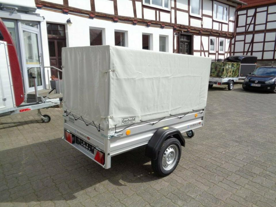 Pkw Anhänger, 750 kg, Alu Plane und Spriegel 100 km/h - Prikolica za automobil: slika 2 Pkw Anhänger, 750 kg, Alu Plane und Spriegel 100 km/h - Prikolica za automobil: slika 2