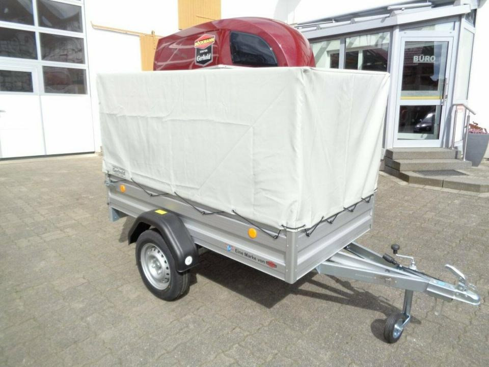 Pkw Anhänger, 750 kg, Alu Plane und Spriegel 100 km/h - Prikolica za automobil: slika 1 Pkw Anhänger, 750 kg, Alu Plane und Spriegel 100 km/h - Prikolica za automobil: slika 1